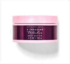 Manteiga Corporal Hidratante, A Thousand Wishes, 185g, Bath & Body Works