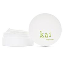 Manteiga corporal kai 190 ml de manteiga de karité, óleo de damasco, pepino, vegano