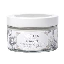 Manteiga Corporal LOLLIA Elegance White Amber & Mirabelle 165 ml Manteiga Corporal LOLLIA Elegance White Amber & Mirabelle 165 ml
