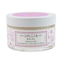 Manteiga corporal LOLLIA Relax Lavender & Honey 163ml para mulheres Manteiga corporal LOLLIA Relax Lavender & Honey 163ml para mulheres
