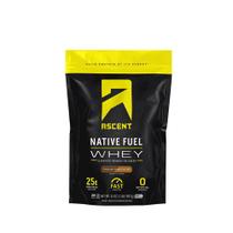 Manteiga de amendoim com chocolate de soro de leite Native Fuel 2 libras da Ascent (pacote com 4)