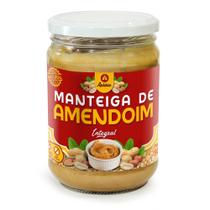 Manteiga de Amendoim Integral Apidae 500 g - Caixa com 4 unidades