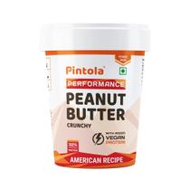 Manteiga de amendoim Pintola Performance Series Crunchy 510g Vegan