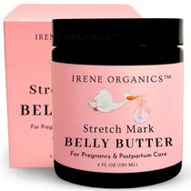 Manteiga de barriga Irene Organics, estrias orgânicas para gravidez, 120 ml
