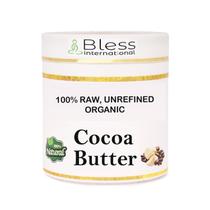 Manteiga de cacau Bless International 450 g 100% orgânica de grau A Manteiga de cacau Bless International 450 g 100% orgânica de grau A