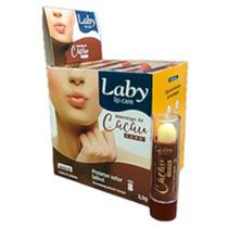 Manteiga de Cacau C/ 50 ou 25 Unid. Hidratante Laby Luxo 3,3g Protetor Solar Labial FPS 8 - Bravir