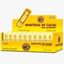 Manteiga De Cacau Com Própolis Protetor Labial ZiinZiin 50 Unidades Para Hidratar Protege Hidratante