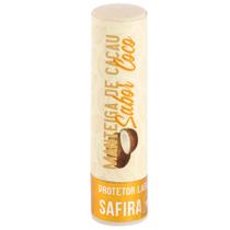 Manteiga de Cacau Hidratante Labial com Sabor Incolor Safira