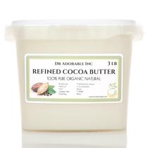 Manteiga de Cacau Refinada Orgânica Dr Adorable 1,4 kg Manteiga de Cacau Refinada Orgânica Dr Adorable 1,4 kg