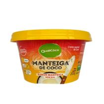 Manteiga de coco Qualicoco sem sal 200g