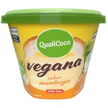 Manteiga de Coco Sabor Manteiga Com Sal Qualicoco - 200g