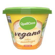 Manteiga De Coco Vegana Com Sal Qualicoco 200g