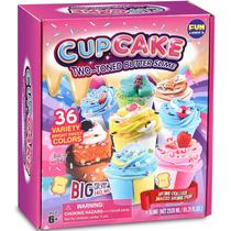 Manteiga de cupcake Slime Fun Kidz 36 pacotes de 140 ml para meninas de 6 anos ou mais