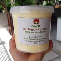Manteiga De Cupuaçu, Prensada A Friu, 100% Natural,1 kg - Paraoil