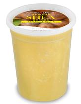 Manteiga de karité Aroma Depot Raw African 946 ml amarelo/dourado grau A