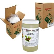 Manteiga de karité Essential Depot orgânica não refinada 946mL Manteiga de karité Essential Depot orgânica não refinada 946mL
