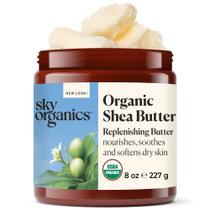 Manteiga de Karité Orgânica Sky Organics - 240ml - Reabastecedora