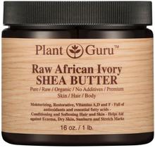 Manteiga de karité Plant Guru Raw African 100% pura 480 ml de marfim Manteiga de karité Plant Guru Raw African 100% pura 480 ml de marfim
