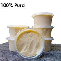 Manteiga De Leite 100% Pura Com Sal - Pote Com 500g