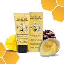 Manteiga de mamilo Bella B Nurturing 60mL orgânica para amamentação