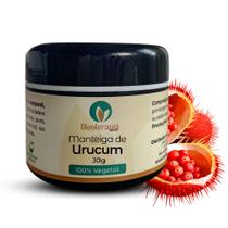 Manteiga de Urucum Pura - 100% natural uso capilar e corporal - Oleoterapia Brasil