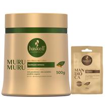 Manteiga Hidratante Murumuru Haskell 500g+Dose Mandioca 40G