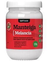 Manteiga Melancia Soft Hair Creme Tratamento Capilar Intensivo Hidratação Cabelos Danificados 220g