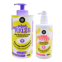 Manteiga Modeladora Nut ButterCream 480g + Elixir Revitalizador Guava Elixir 200ml Lola Plot Twist