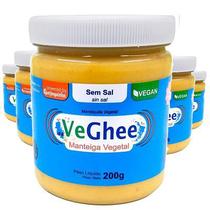 Manteiga Vegana sem sal VeGhee 200g (5 unidades)