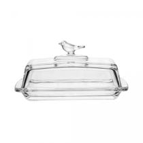 Manteigueira Cristal 17,5x10x9cm Bird - ROJEMAC Manteigueira Cristal 17,5x10x9cm Bird - ROJEMAC