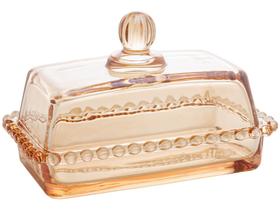 Manteigueira de Cristal Wolff Mesa Pearl