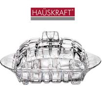 Manteigueira De Vidro Com Tampa Retangular Romance Hauskraft