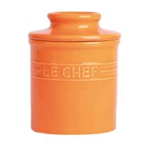 Manteigueira Francesa 8x10cm Laranja Le Chef Hauskraft