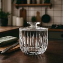 Manteigueira Francesa Cristal Soho Luxo 160ml Porta Manteiga Elegante Mesa Posta Manteigueira Francesa Cristal Soho Luxo 160ml Porta Manteiga Elegante Mesa Posta