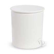 Manteigueira francesa de Cerâmica Branca - VDDECORA