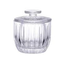 Manteigueira Francesa Porta Manteiga Vidro 150g Transparente Resistente 11 cm Hauskraft