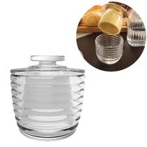 Manteigueira Francesa Vidro Canelado 150ml - Tuut Manteigueira Francesa Vidro Canelado 150ml - Tuut