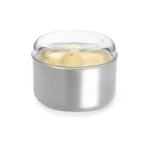 Manteigueira margarineira pop 350 gr aço inox tampa acrilico Forma