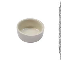 Manteigueira porcelana redonda branca 3,5x6cm0 sao francisco - TOC LAR