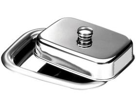 Manteigueira Retangular Inox com Tampa - Tramontina 61273/000