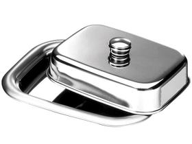 Manteigueira Retangular Inox com Tampa Tramontina 61273000