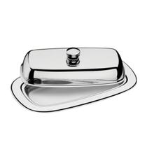 Manteigueira Service Retangular em Aço Inox com Tampa Tramontina - 61424000