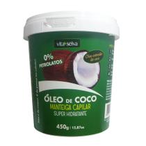 Manteiguinha Desmaia Cabelo Vita Seiva Oleo De Coco 450G