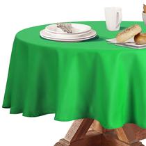 Mantel Obstal Redondo 210 GSM Verde 229 cm de Diámetro Mantel Obstal Redondo 210 GSM Verde 229 cm de Diámetro