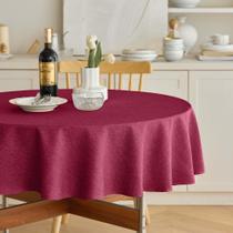 Mantel Redondo Decorelia Impermeable Burdeos de 152 cm Mantel Redondo Decorelia Impermeable Burdeos de 152 cm