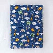 Mantinha De Sherpa Enrola Bebê - Meninos