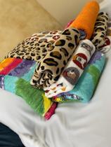 Mantinha Microfibra Estampada Anti Alérgica 2,00m x 1,80m 2 Und Atacado