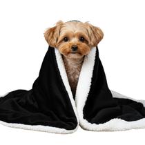 Mantinha Pet Dupla Face Soft Sherpa Coberdrom Macia Cachorro Gato