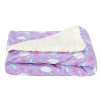 Mantinha Sherpa Bebê Coberdrom infantil várias cores 100% algodão