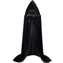 Manto de Veludo para Halloween, Cosplay e Natal - Medieval, Bruxa, Vampiro